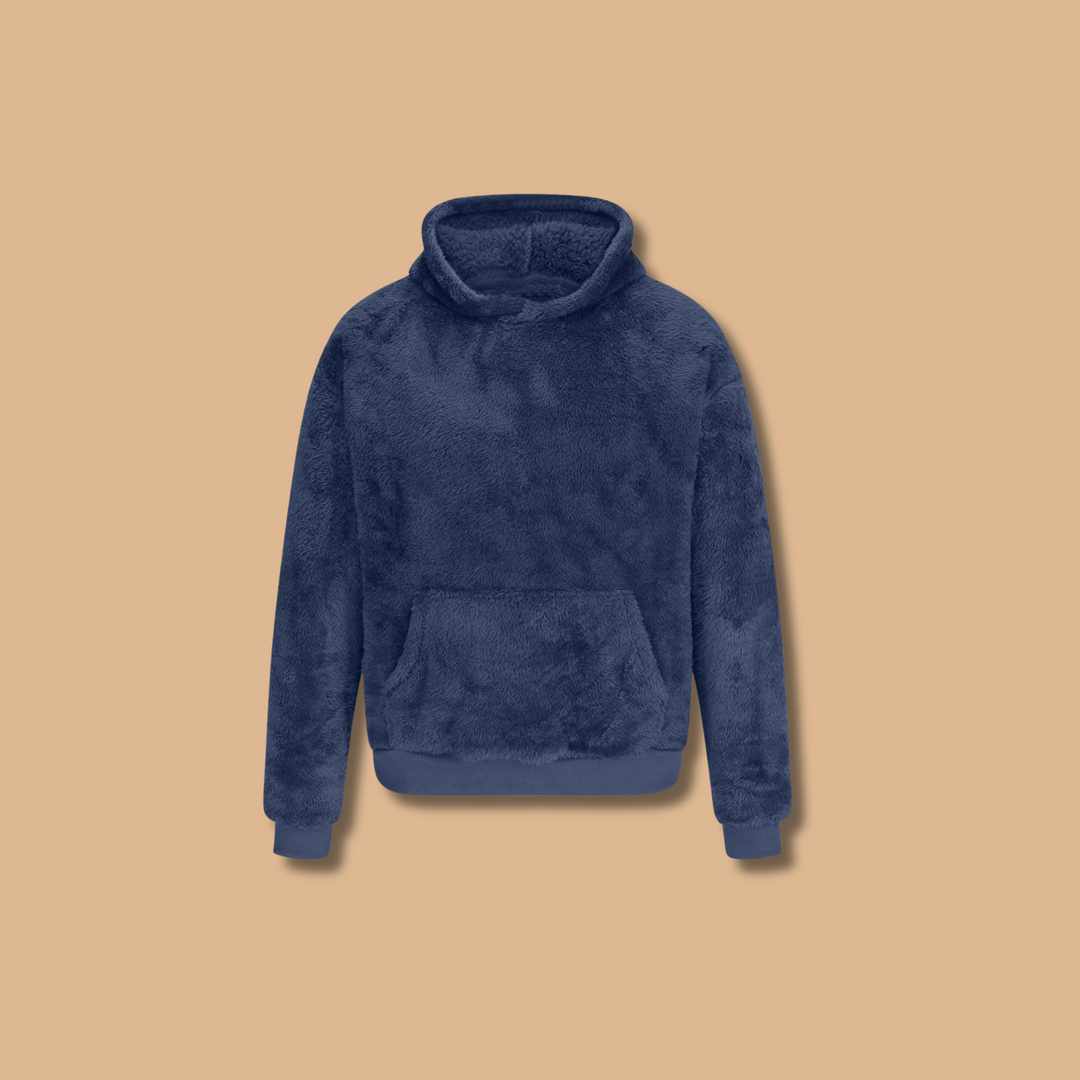 Knusse | Fleece-Kapuzenpullover