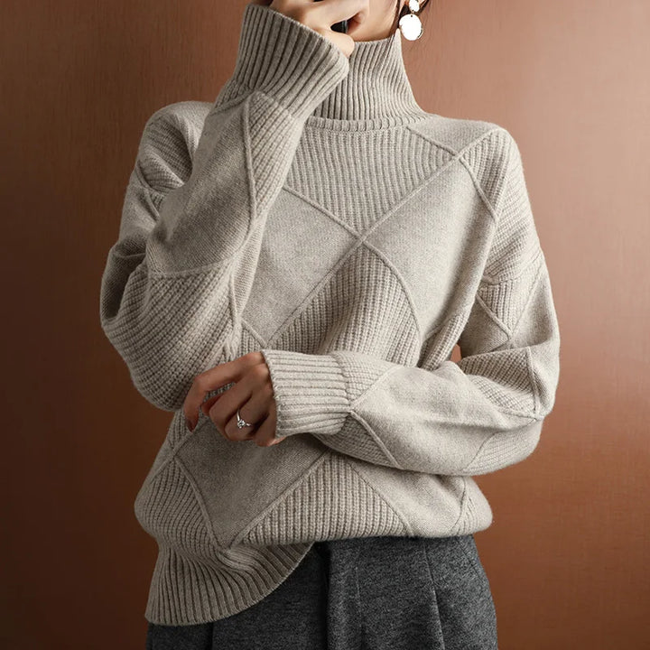 MILIA | PULLOVER MIT ARGYLEMUSTER