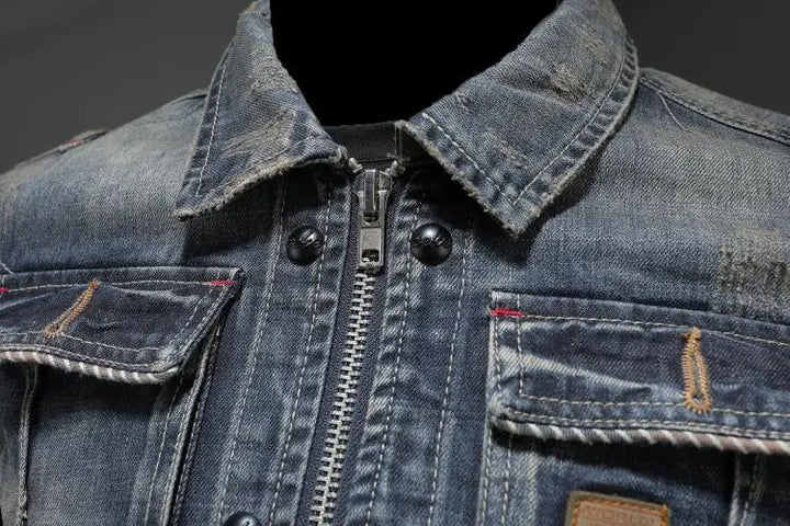 Hugo - Retro-Jacke aus Denim