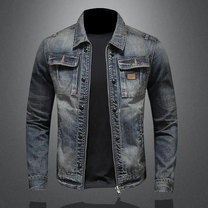 Hugo - Retro-Jacke aus Denim