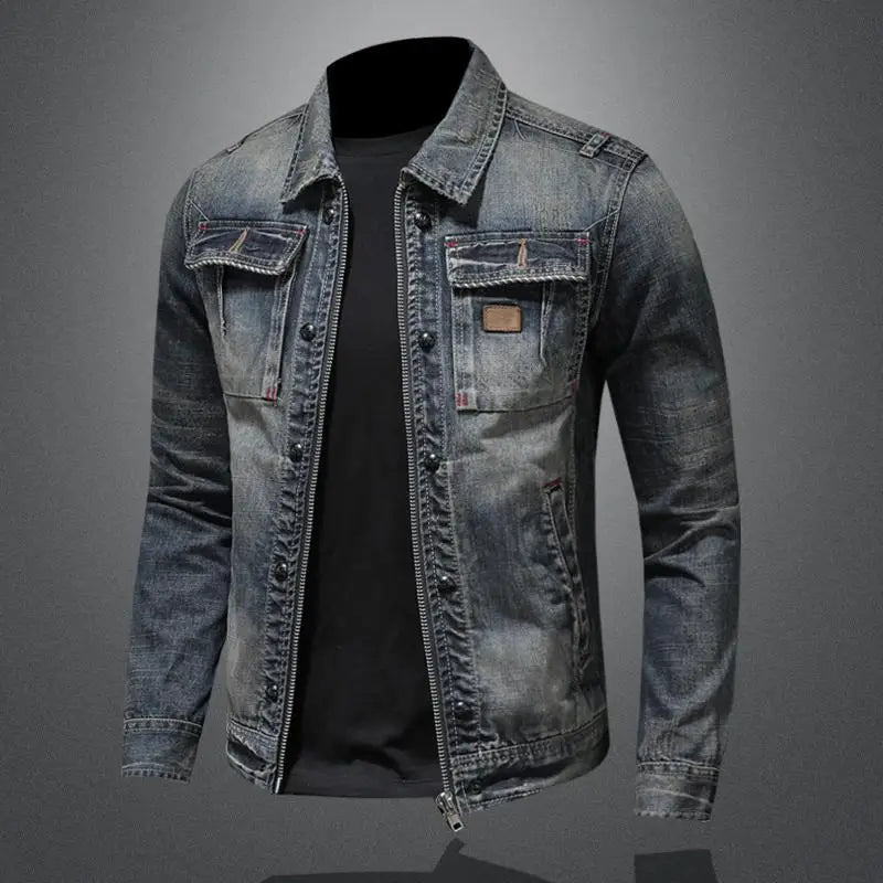 Hugo - Retro-Jacke aus Denim